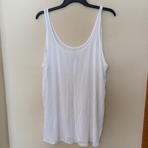 Tommy John Second Skin Sleep Tank - White - XL